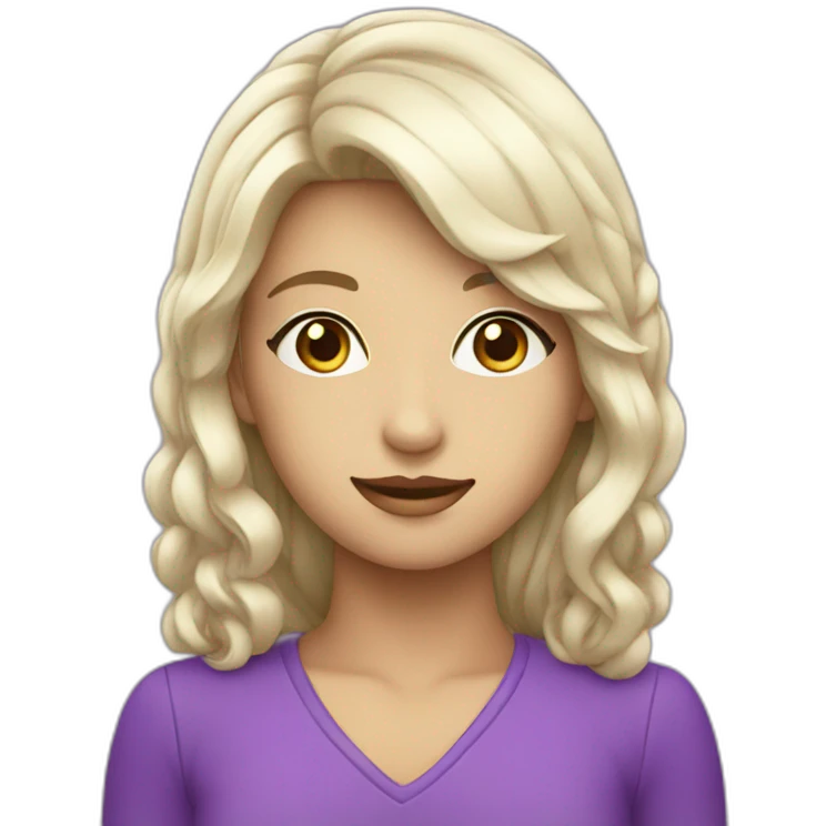 Cristal violet emoji