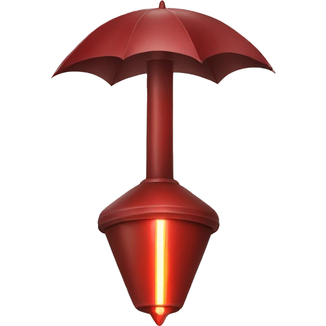 red flashing  emoji