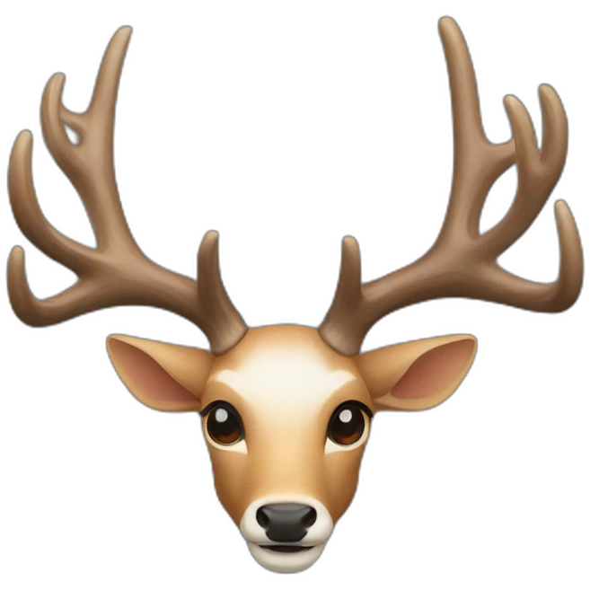 Deer antlers emoji
