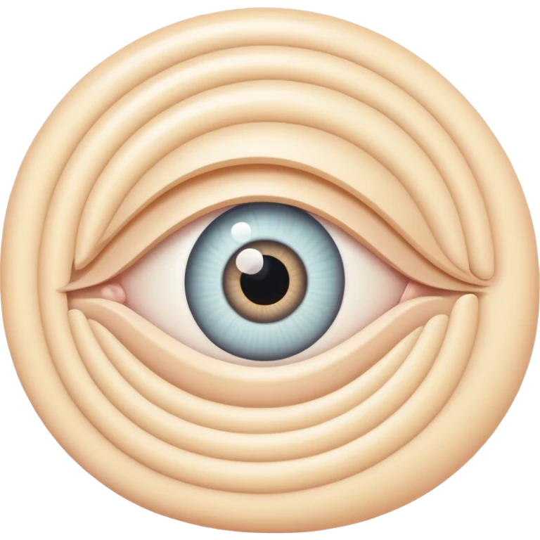 Single eye with spiral dizzy effect emoji