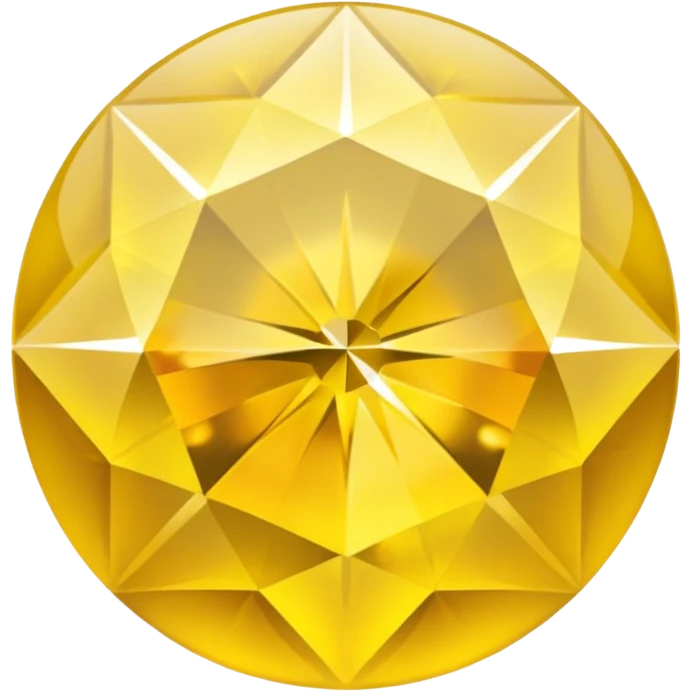 make a soft yellow diamond emoji emoji