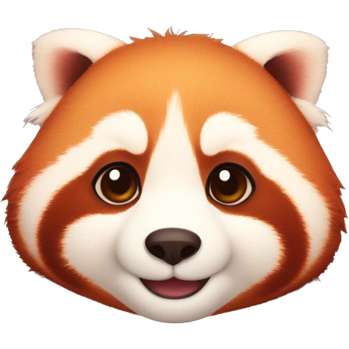 red panda chubby cheeks squish emoji emoji