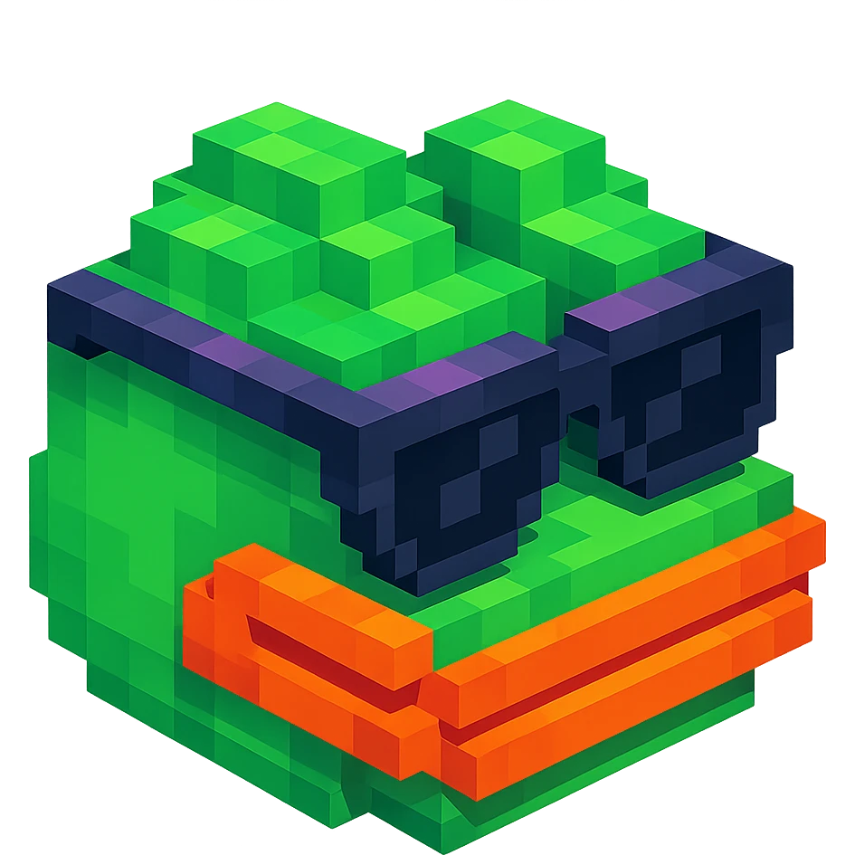 pepe frog with sunglases emoji