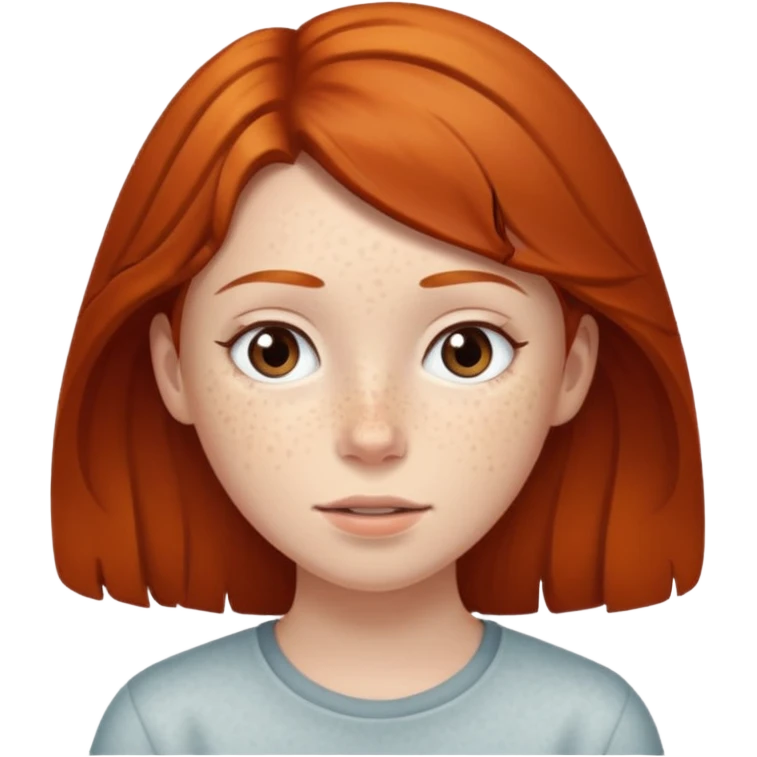 Brunette girl and a ginger boy emoji