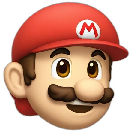Mario tendu emoji