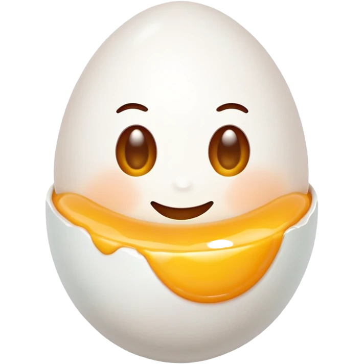 smiling egg emoji