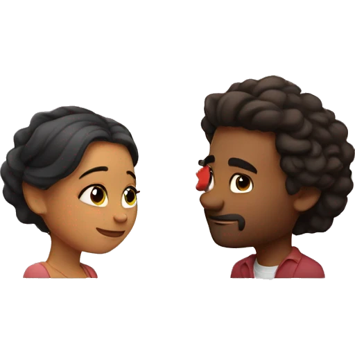The most romantic couple  emoji