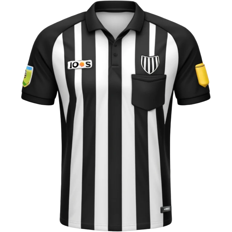 soccer refferee jersey emoji