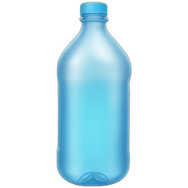 Plastic bottle emoji