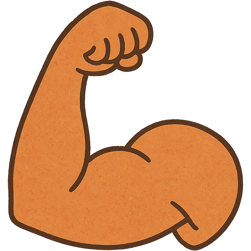 small biceps emoji