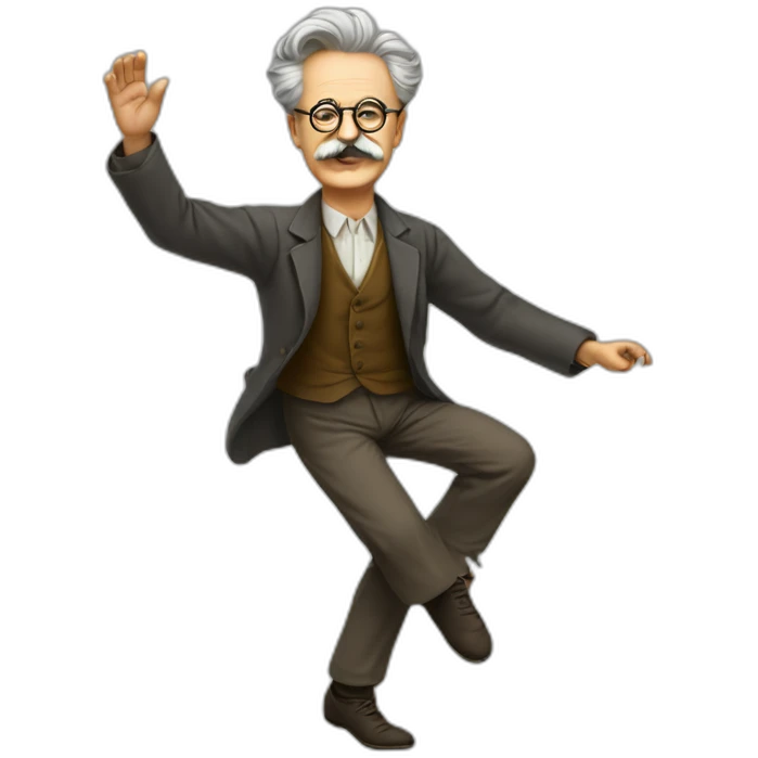 Dancing-leon-trotsky emoji