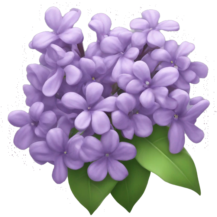 lilac flower emoji