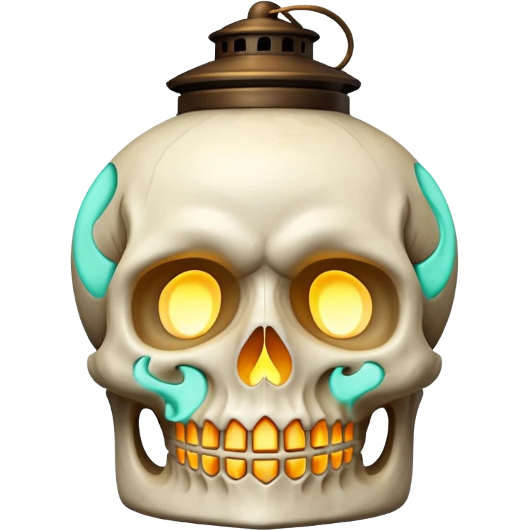 Skull Lantern emoji