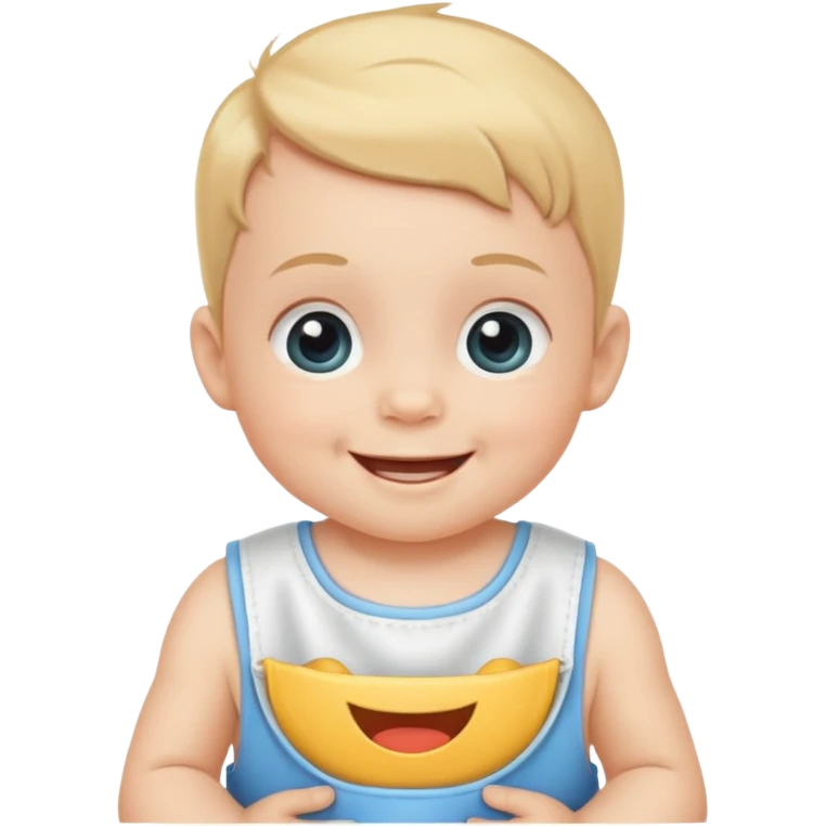 baby with bib emoji