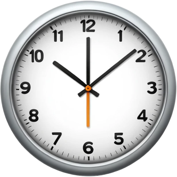 Clock it emoji