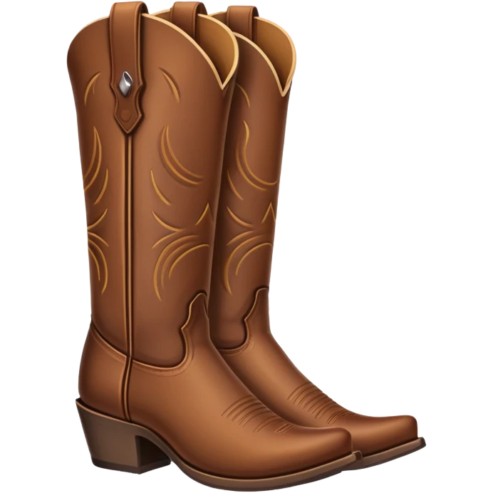 Cowboy boots emoji