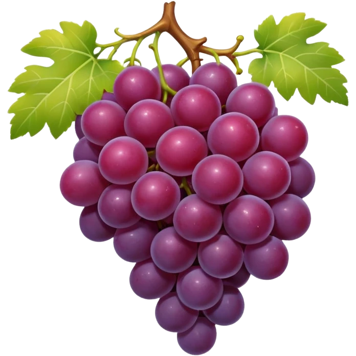 give me grapes orange color  emoji