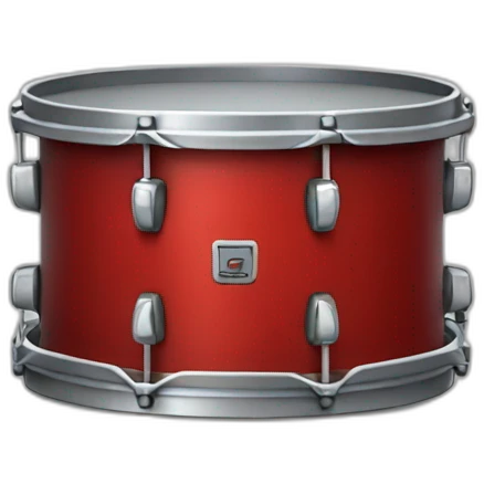 red drums emoji