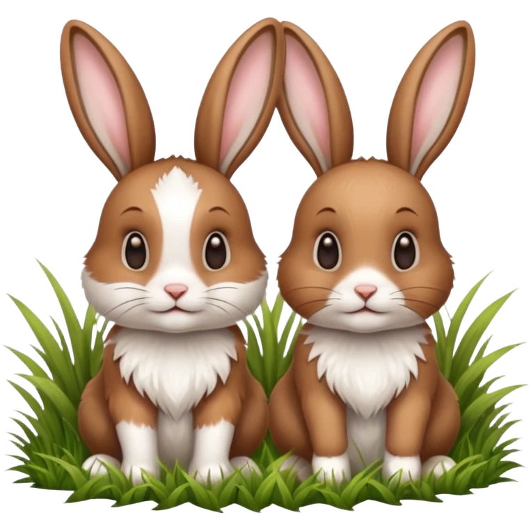 2 rabbits mating emoji