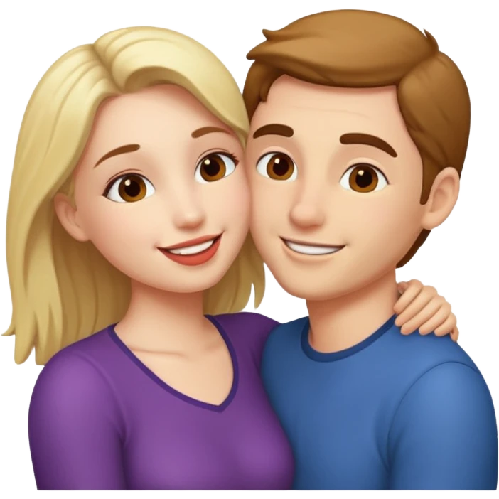 Two people kissing  emoji