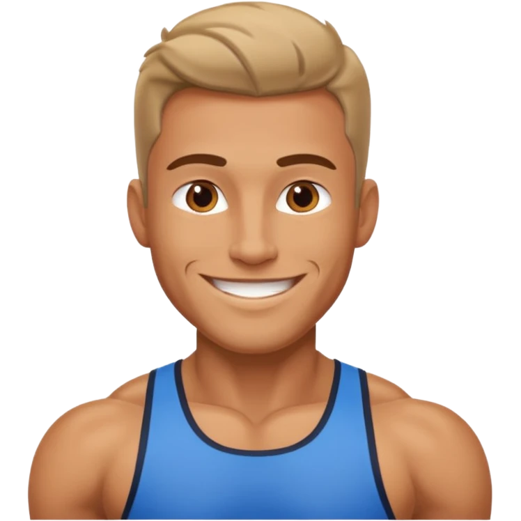 sportive man emoji