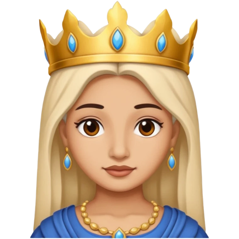 Nossa senhora com Coroa  emoji
