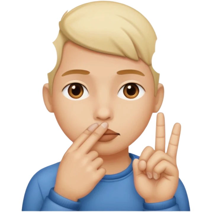 shh emoji