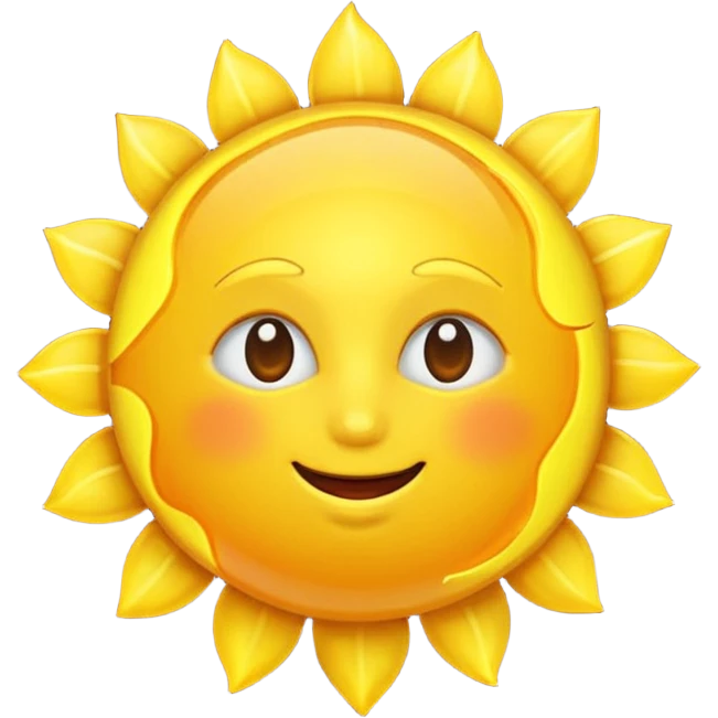 sun emoji