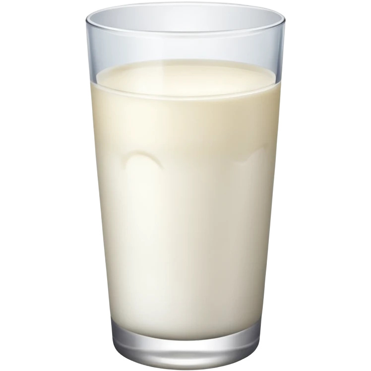 Cow milk emoji