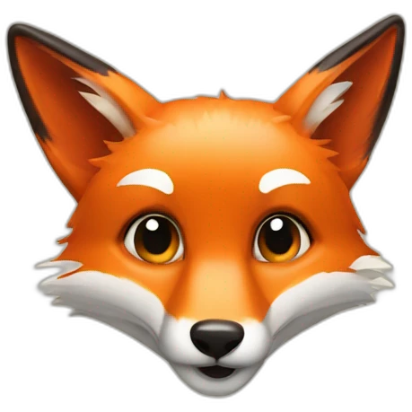 Fox kiss bug  emoji