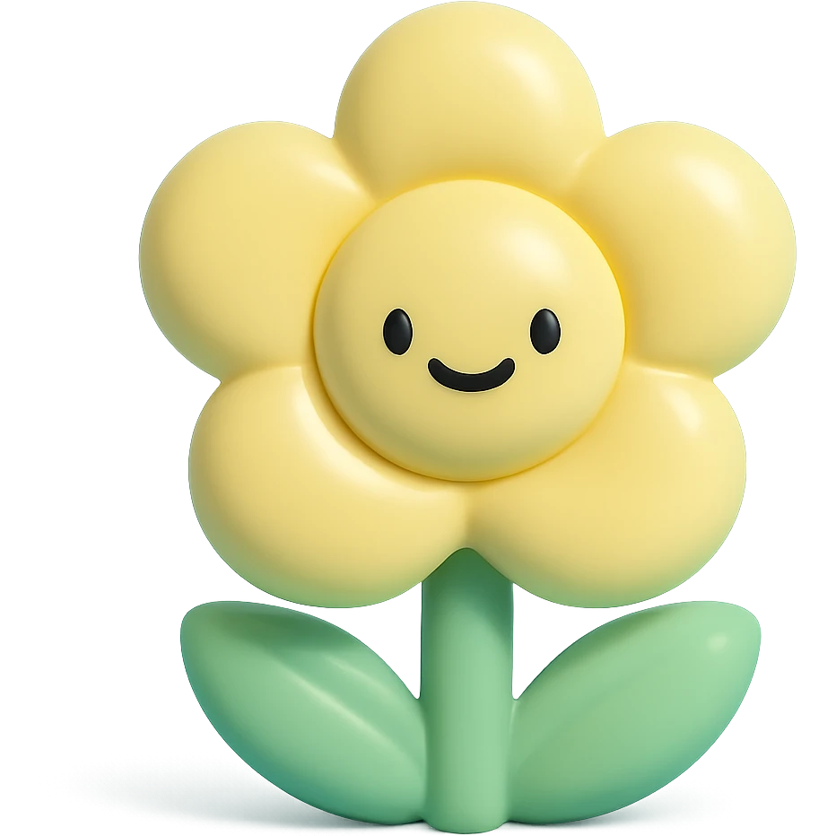 yellow flower emoji