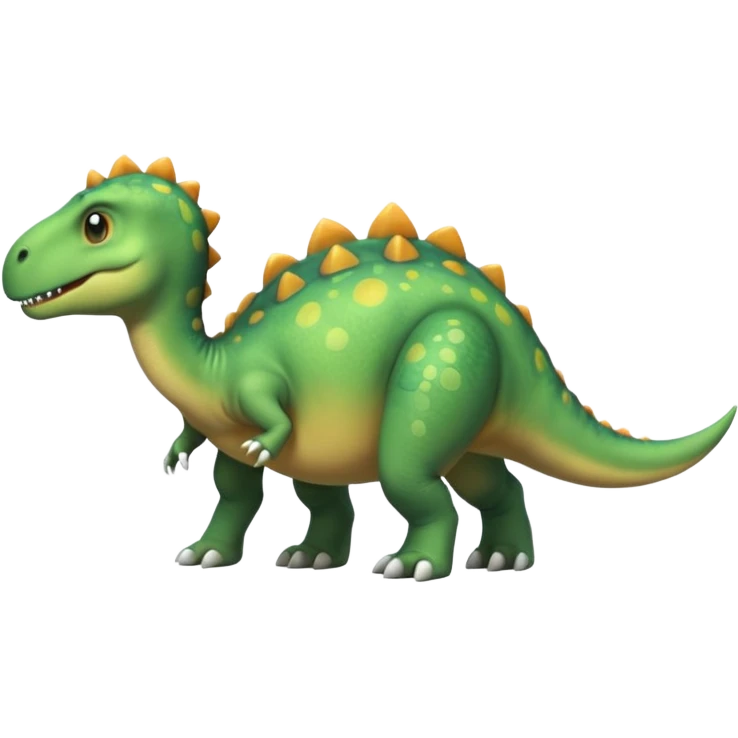 small herbivorous celestial dinosaur that walks on all fours with a short neck emoji