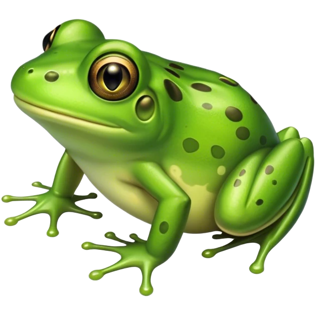 Dumb frog emoji