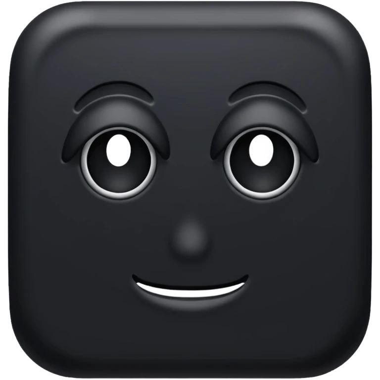 make the color black emoji