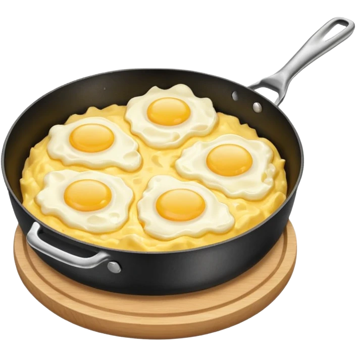 scrambled eggs pan emoji