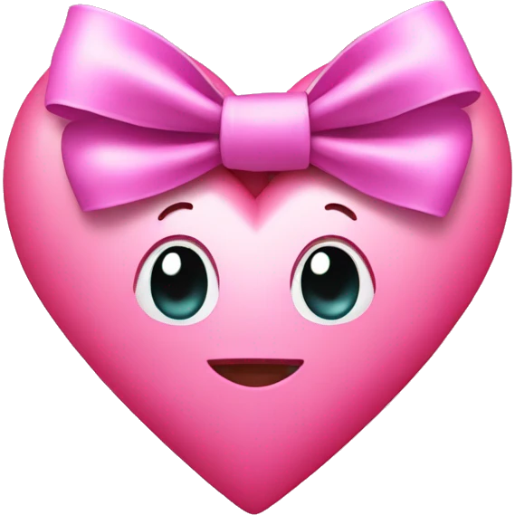 heart with a bow emoji