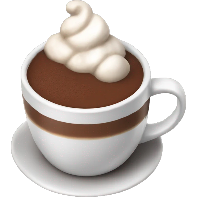 hot chocolate  emoji