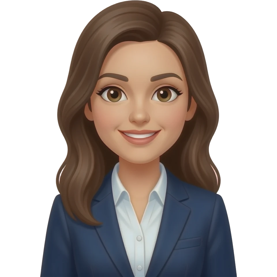 hot brunette sales director emoji
