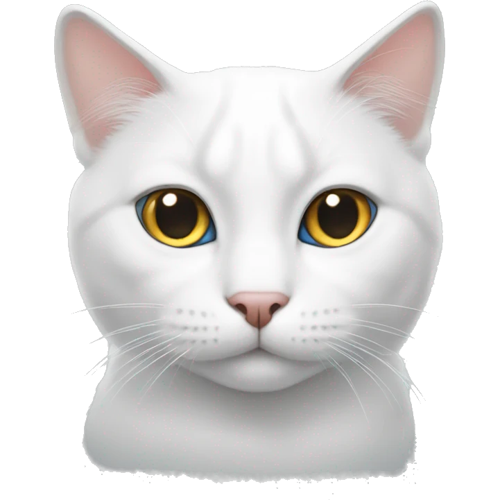 white cat emoji