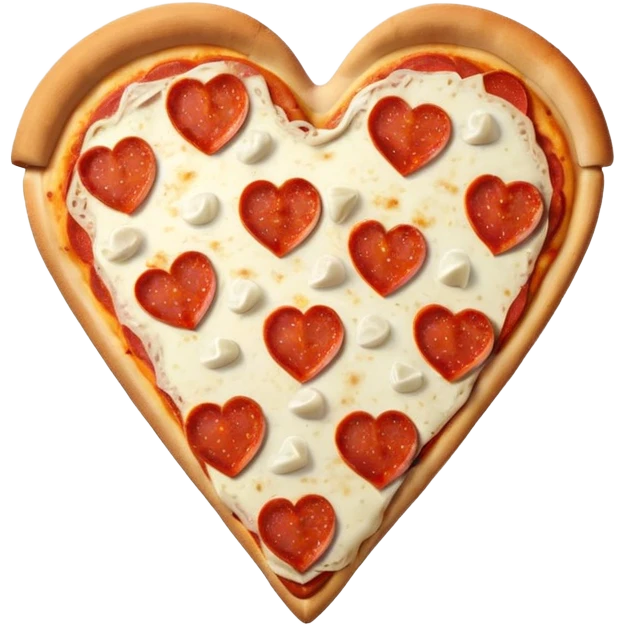 pizza heart emoji emoji