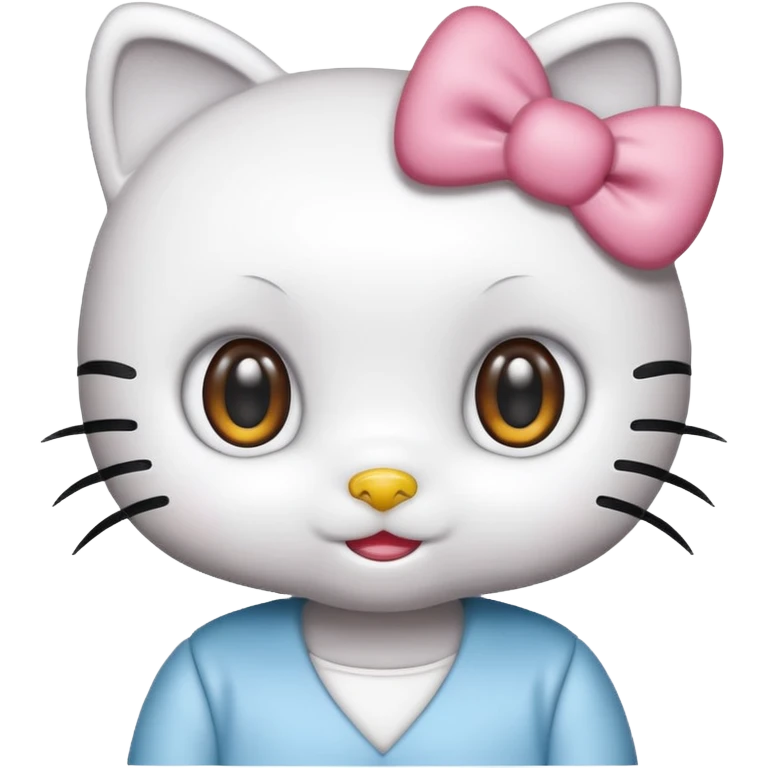 Hello kitty emoji