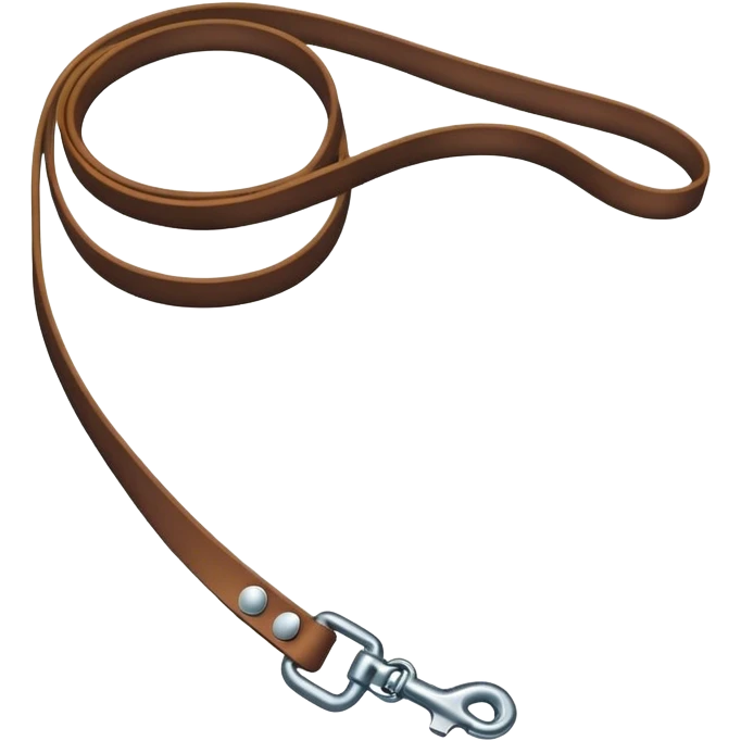 dog leash emoji