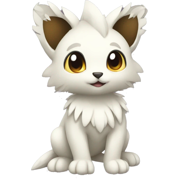 Cute cool animal hybrid Fakemon full body emoji