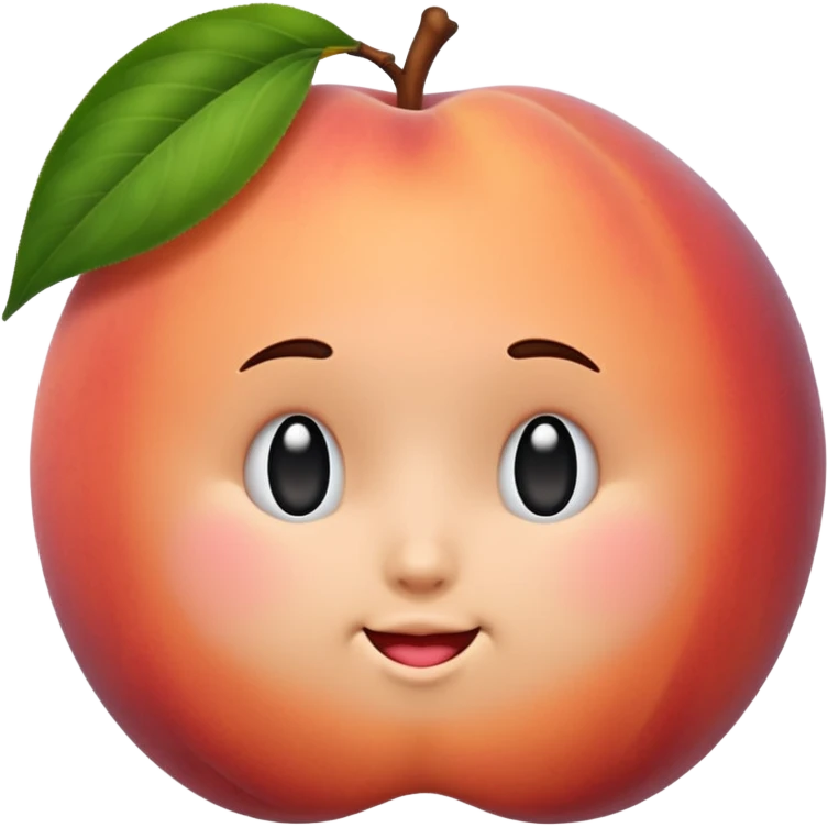 Peach emoji butt emoji