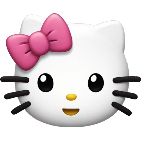 Hello kitty  emoji