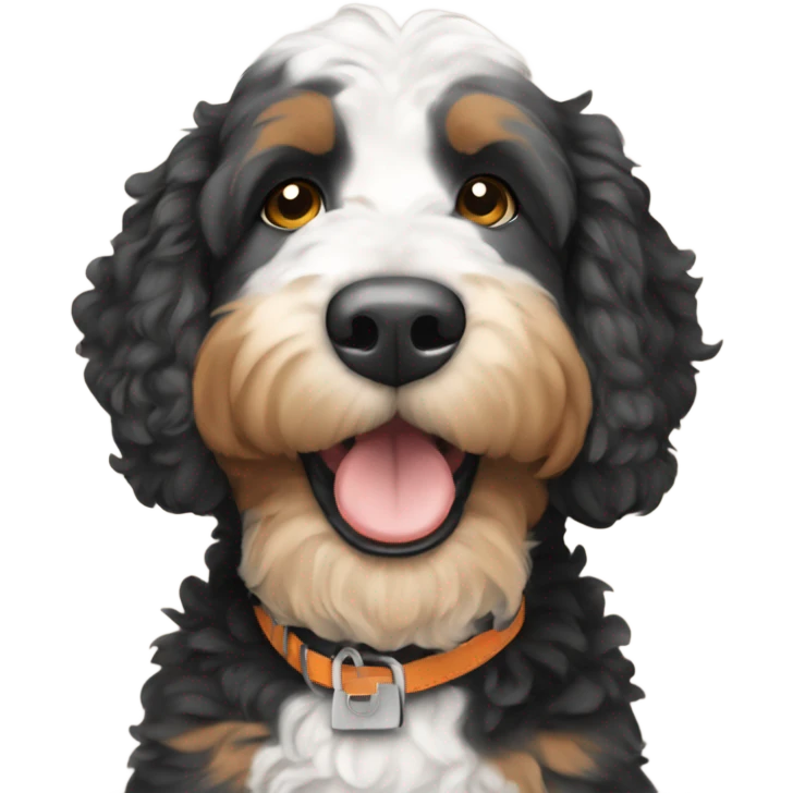 University of Tennessee Bernedoodle  emoji