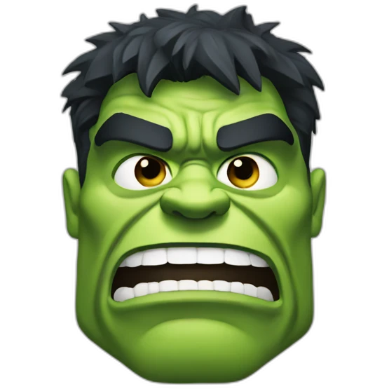hulk-face emoji