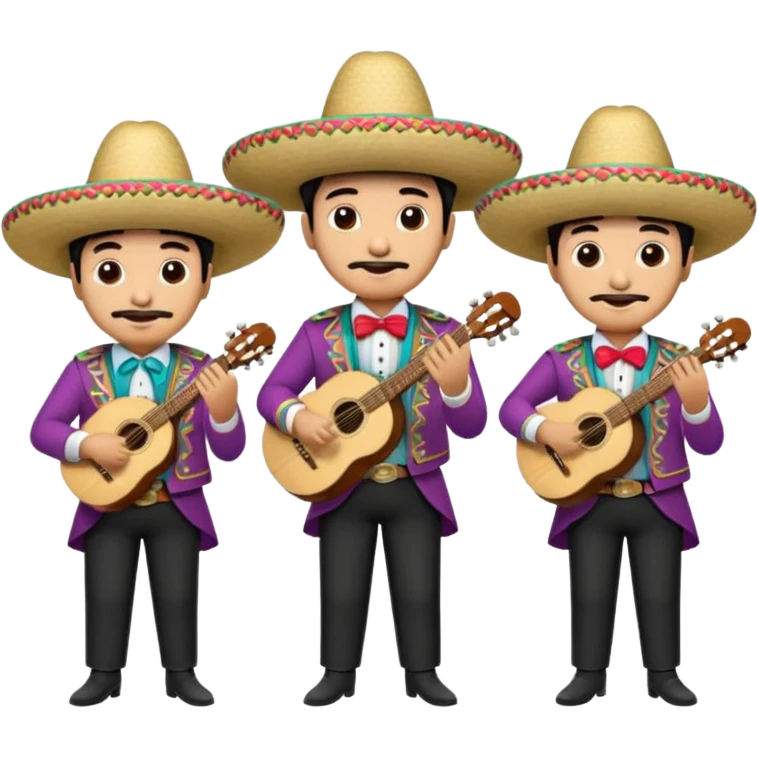 Mariachis emoji