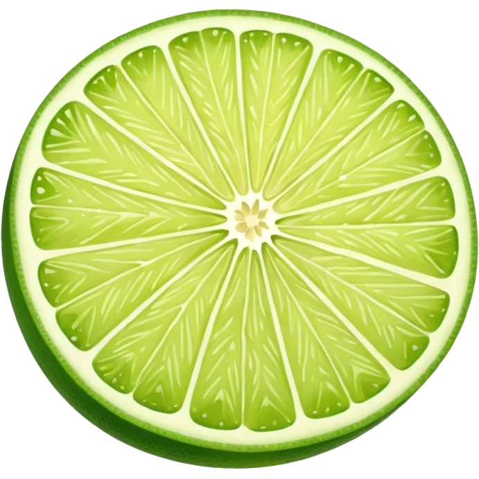 lime slice emoji