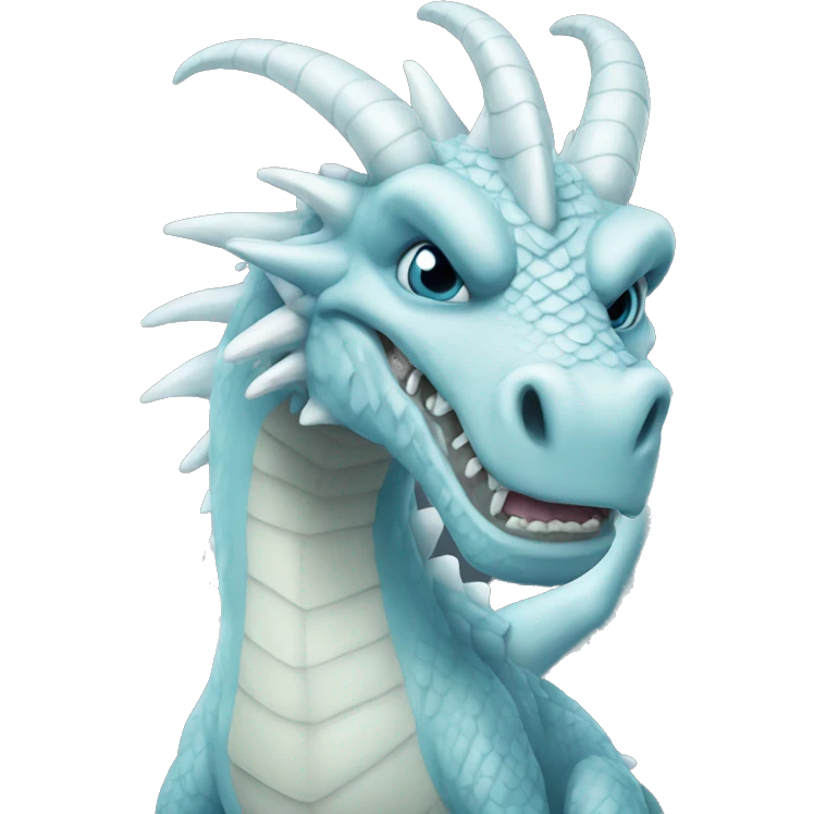 Ice dragon emoji